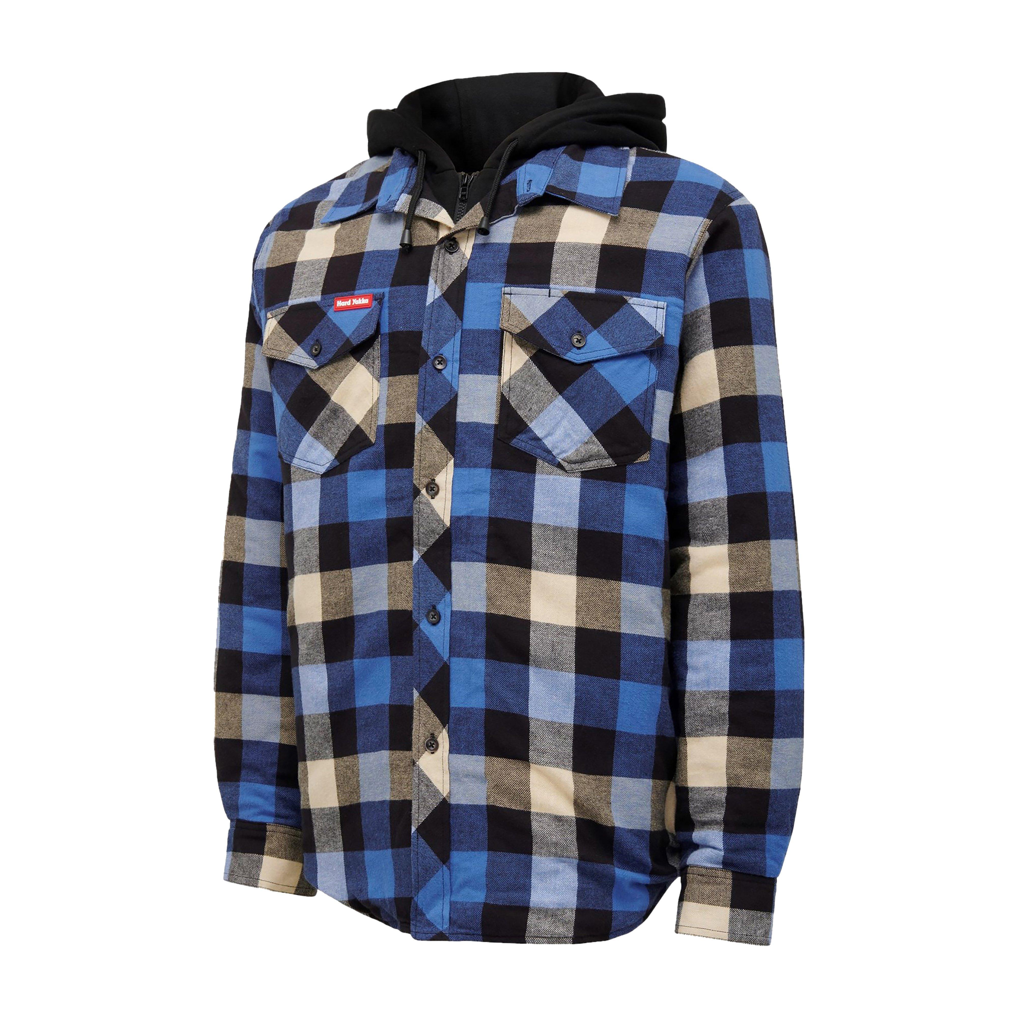 Men's Quilted Flannel Shacket