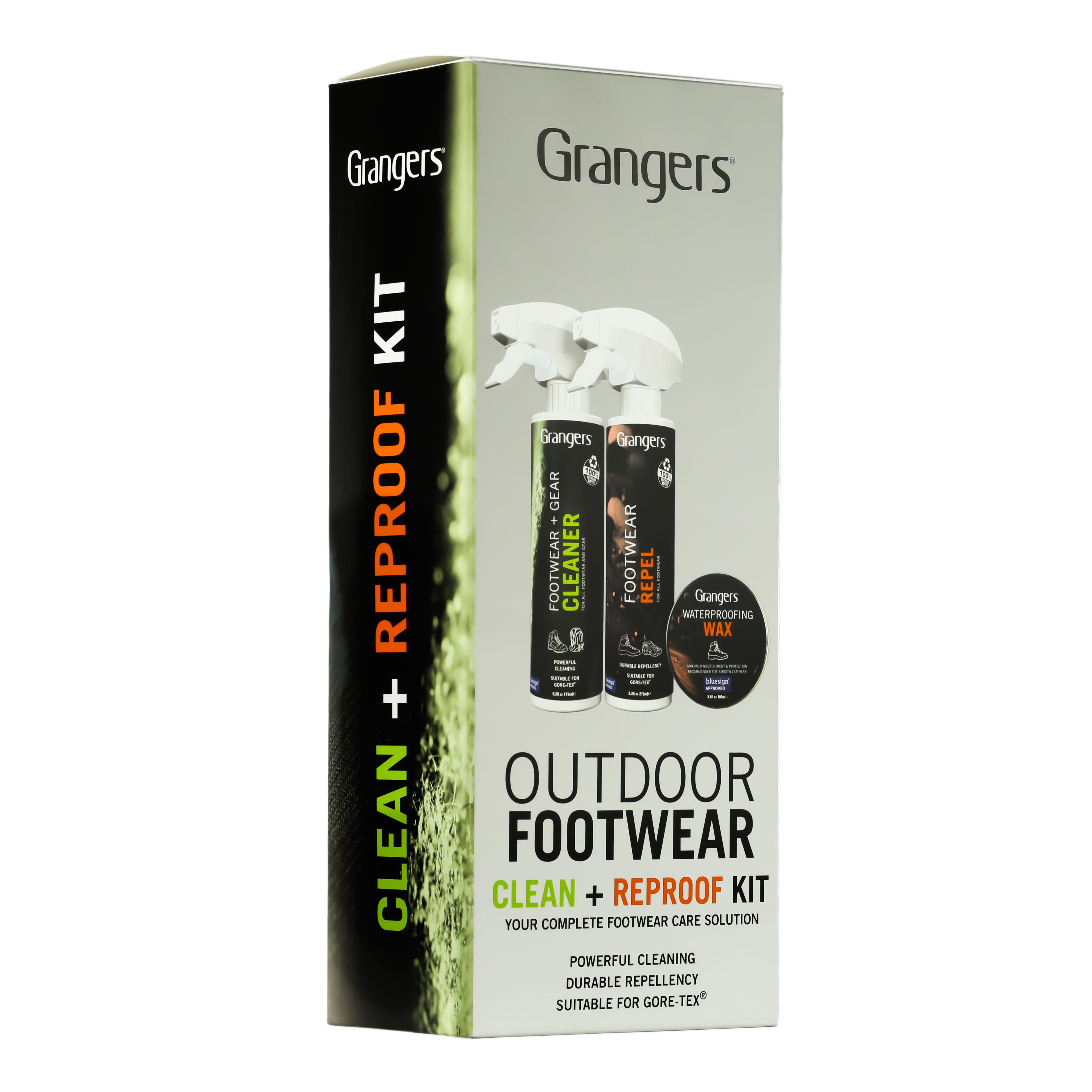 Outdoor Footwear Clean + Reproof Kit