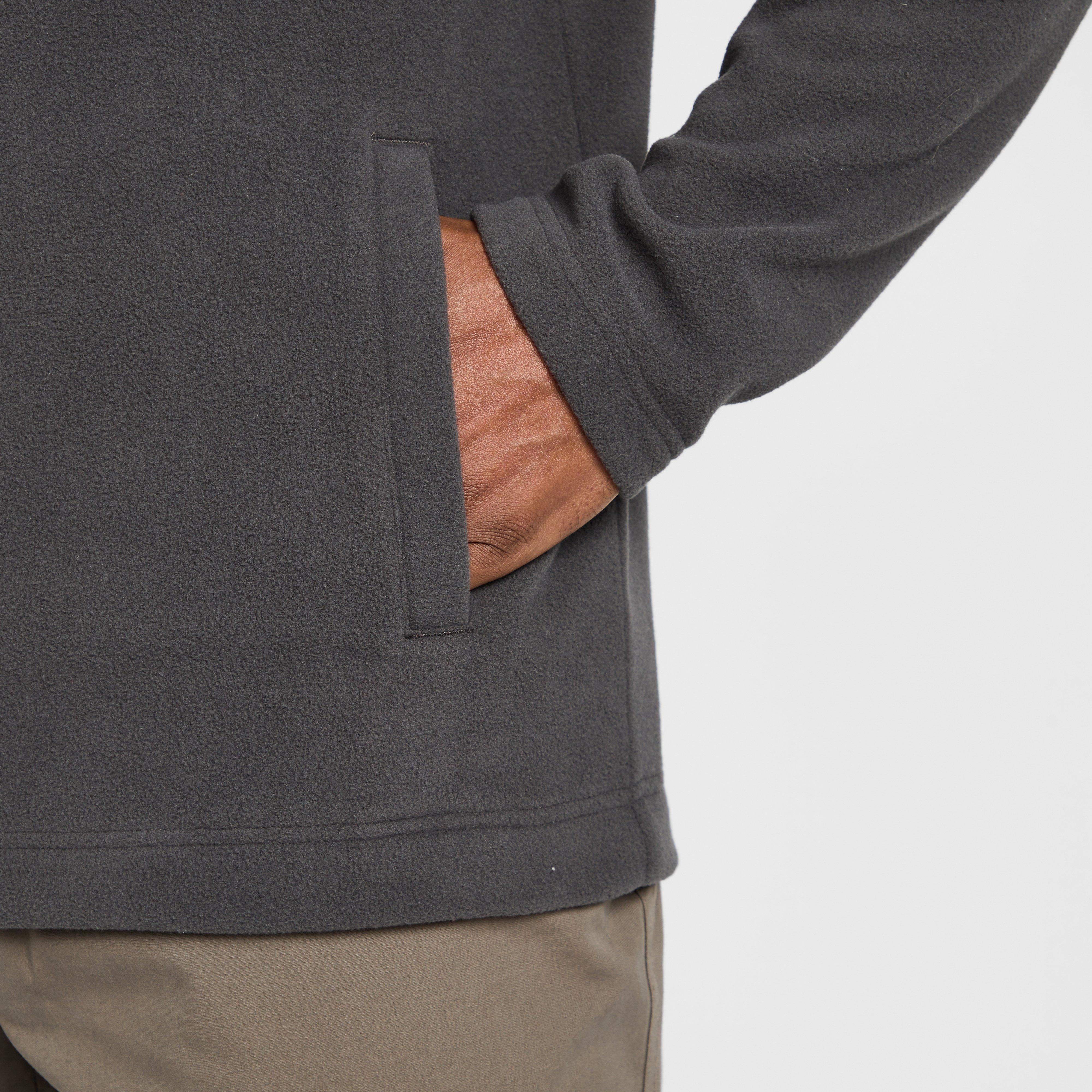 Mens Bracken Full Zip Fleece Grey