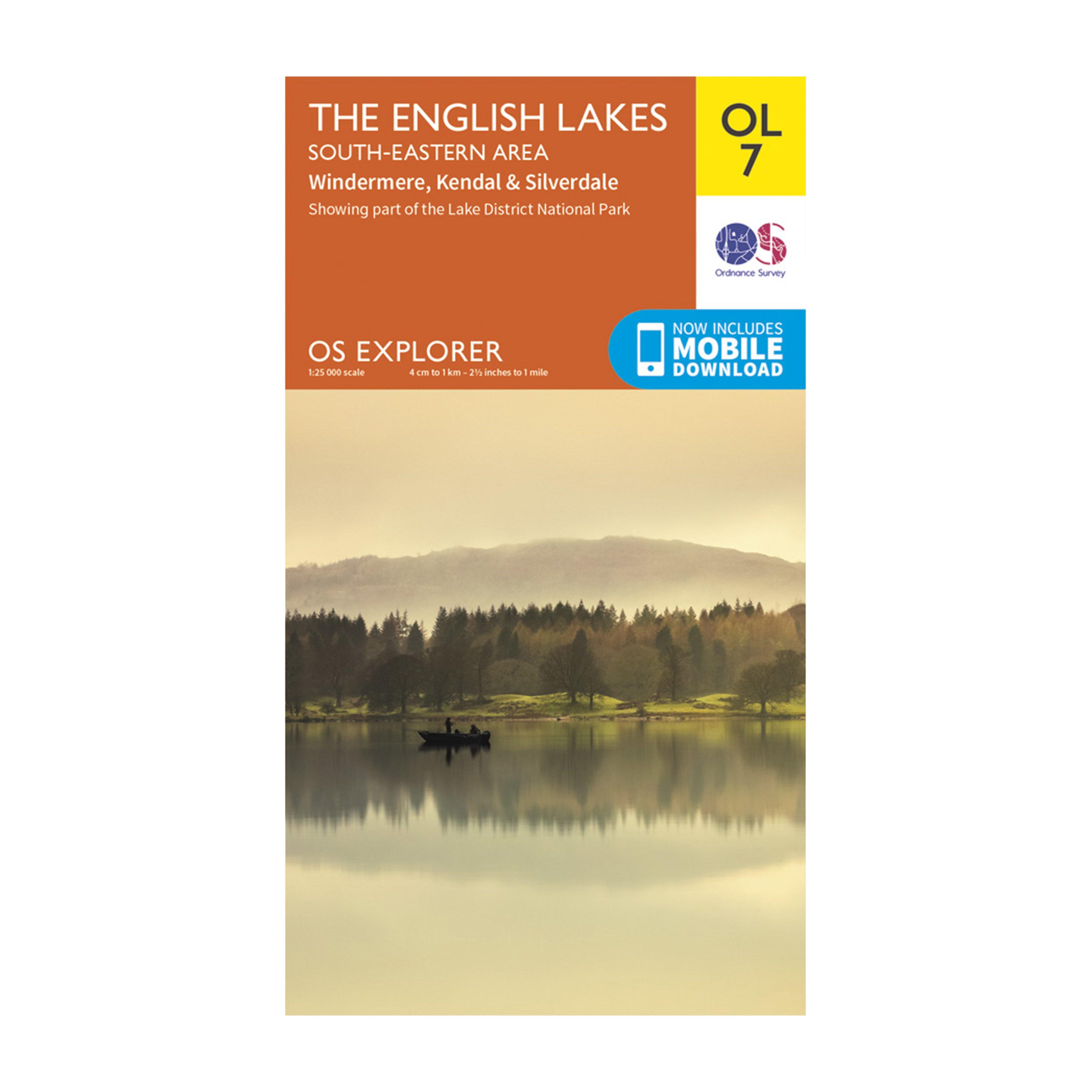 Explorer OL7 The English Lakes – South Eastern Area With Digitial Version
