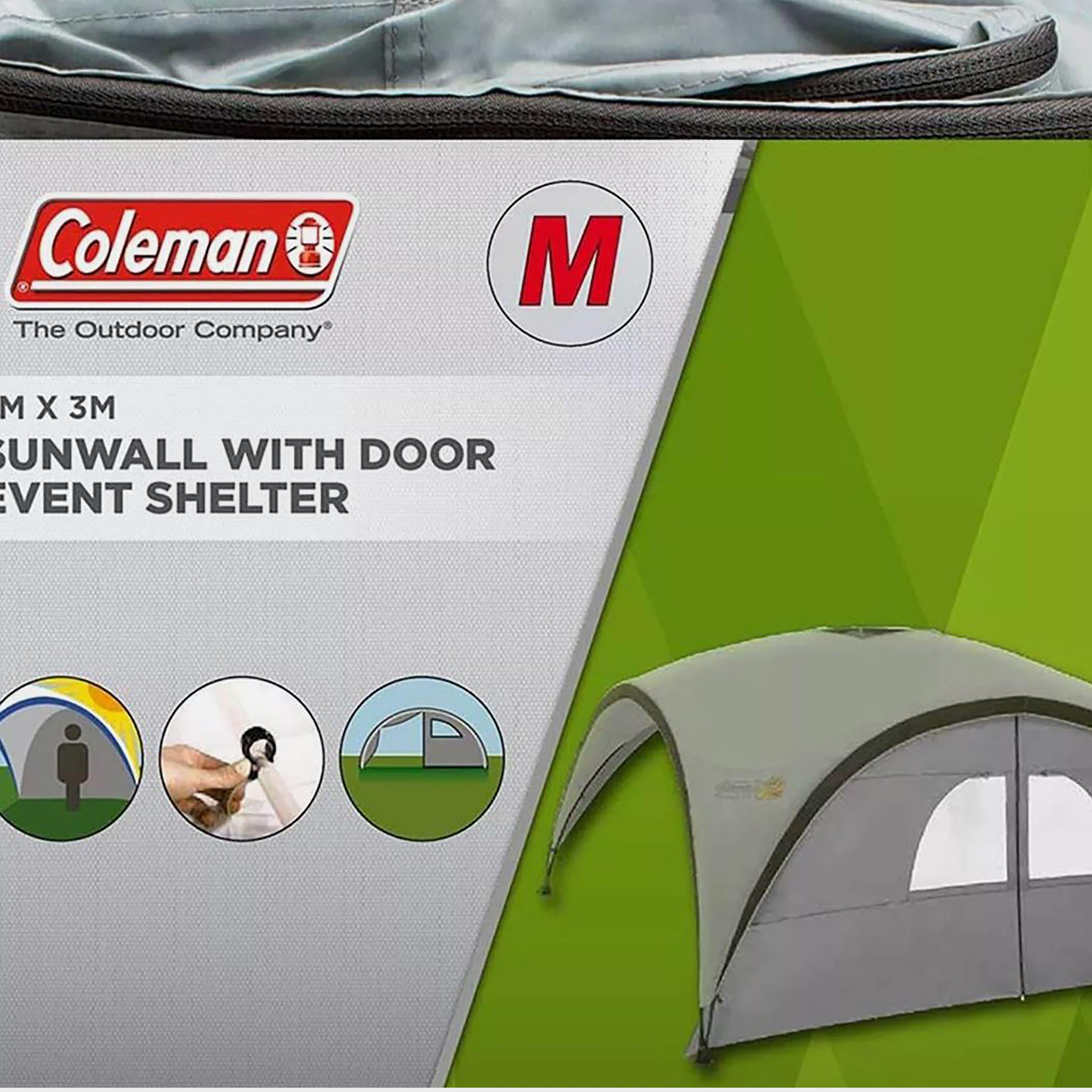 FastPitch™ Event Shelter L Sunwall With Door