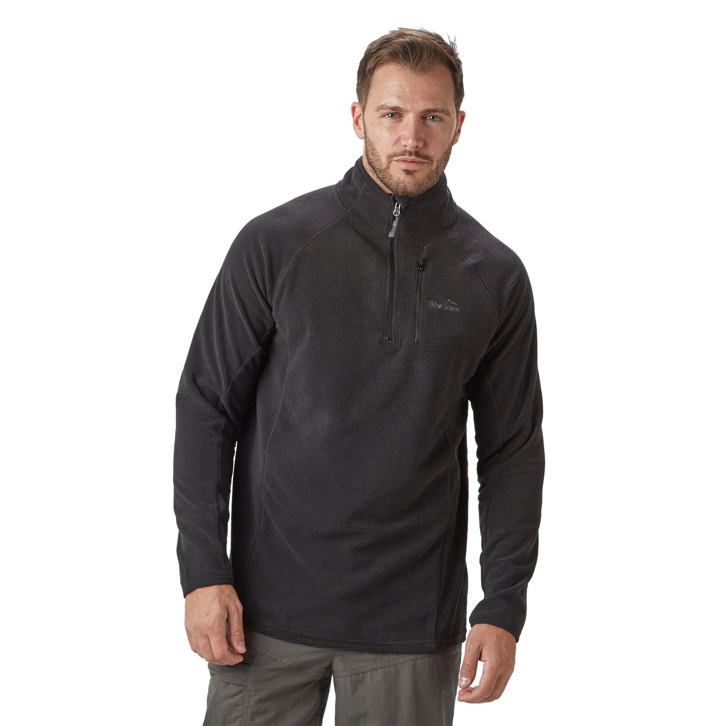 Men’s Grid Half-Zip Fleece
