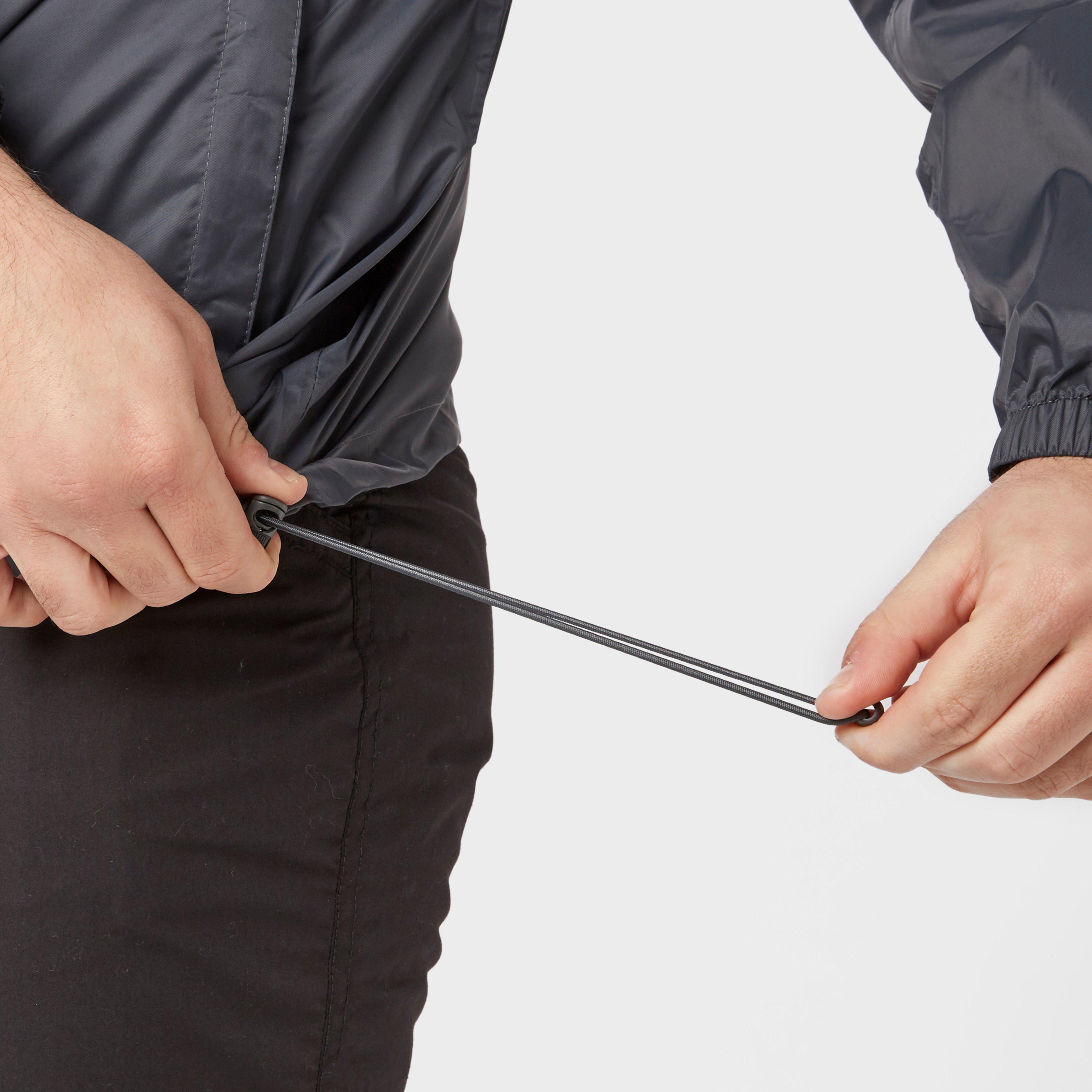 Mens Packable Jacket Grey