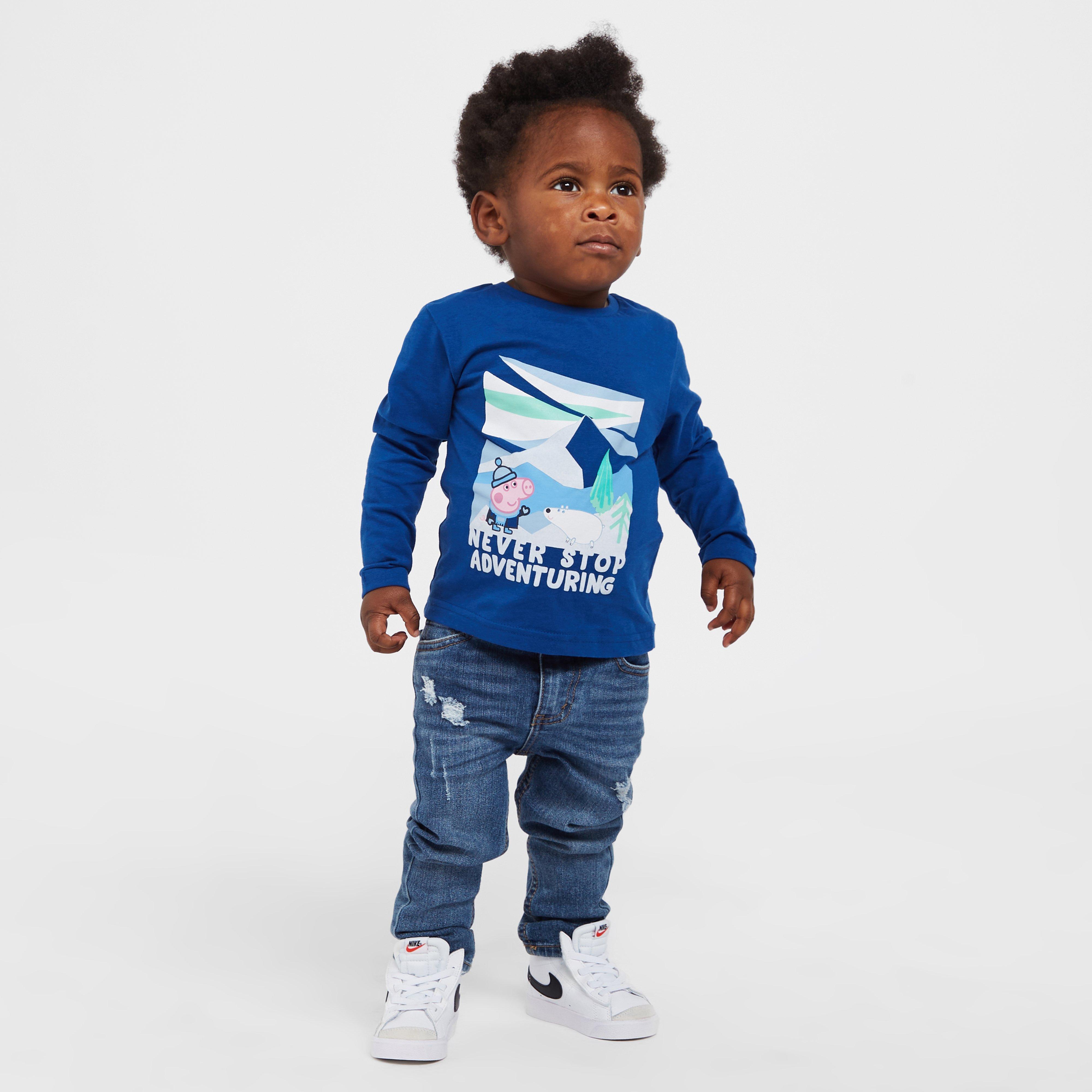 Kids’ Peppa Pig Long Sleeved Graphic T-Shirt