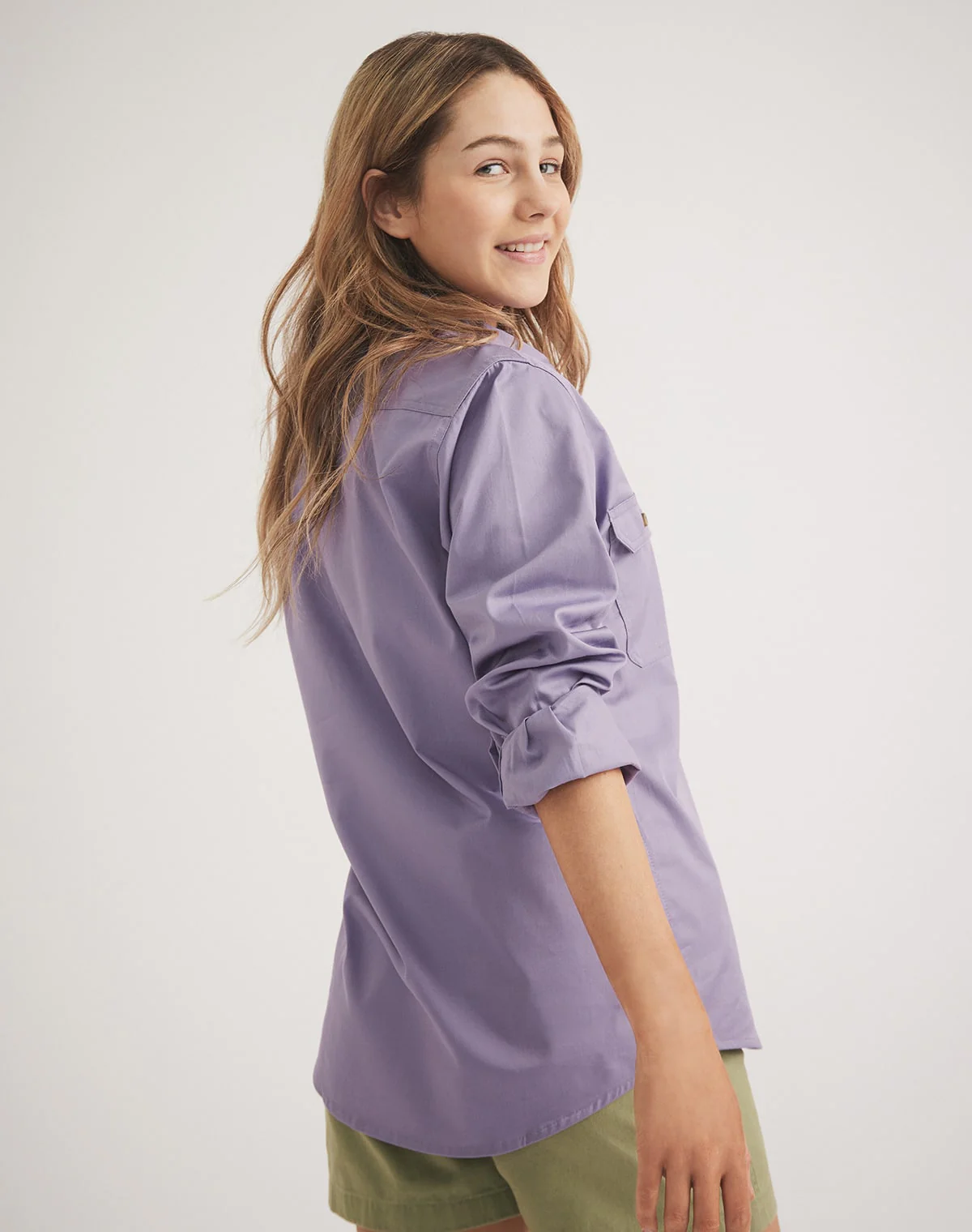 Sandy Junior Workshirt - Light Weight - Australian Cotton