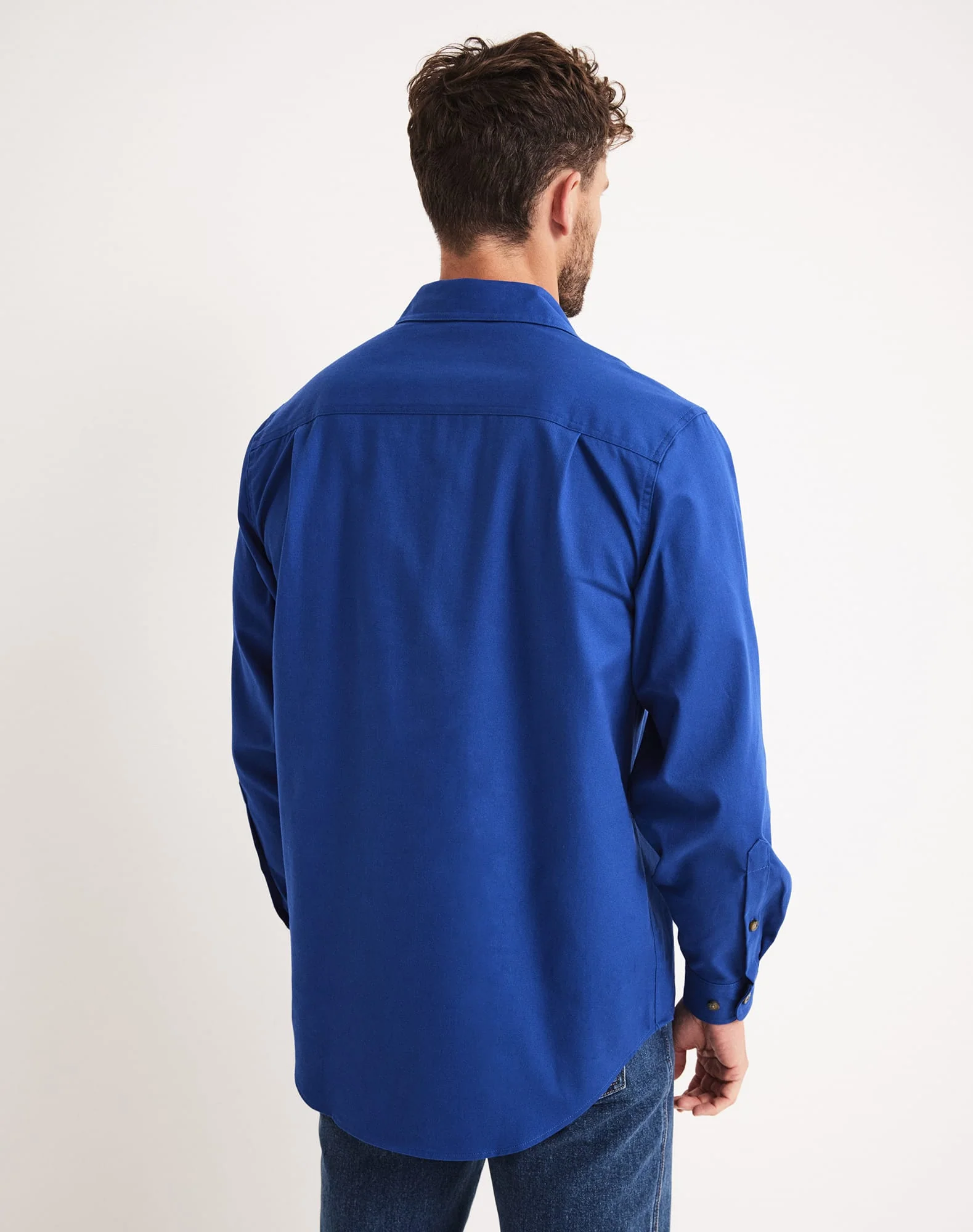 Burton Workshirt - Half Button Long Sleeve Mid Weight - Australian Cotton