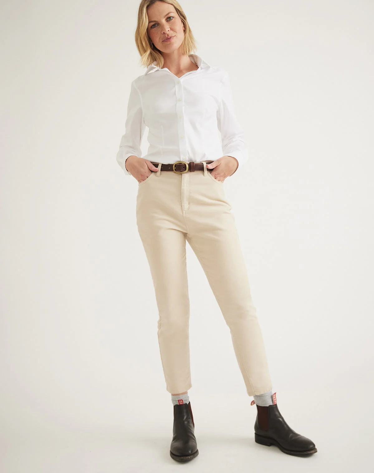 Pearl Long Sleeve Shirt - Oxford
