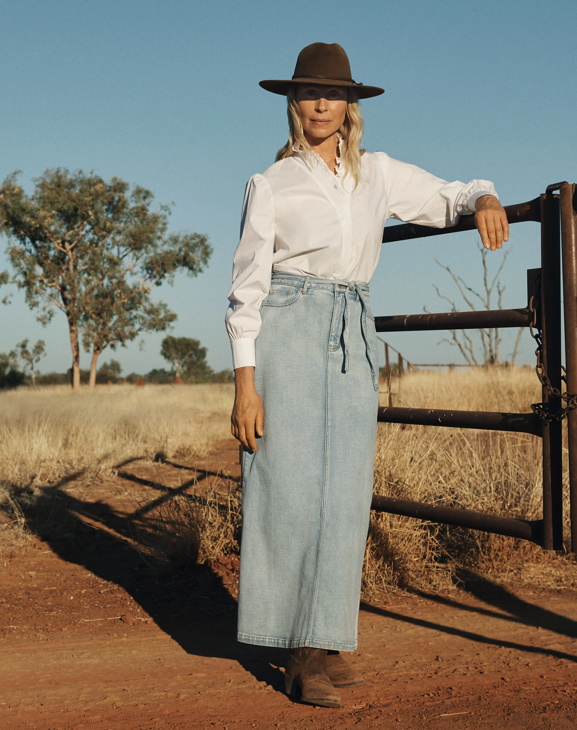 Georgie Denim Skirt