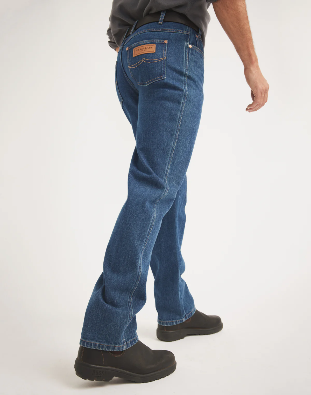 Station Work Jean - High Rise Straight Leg 34 Inleg - Ltd