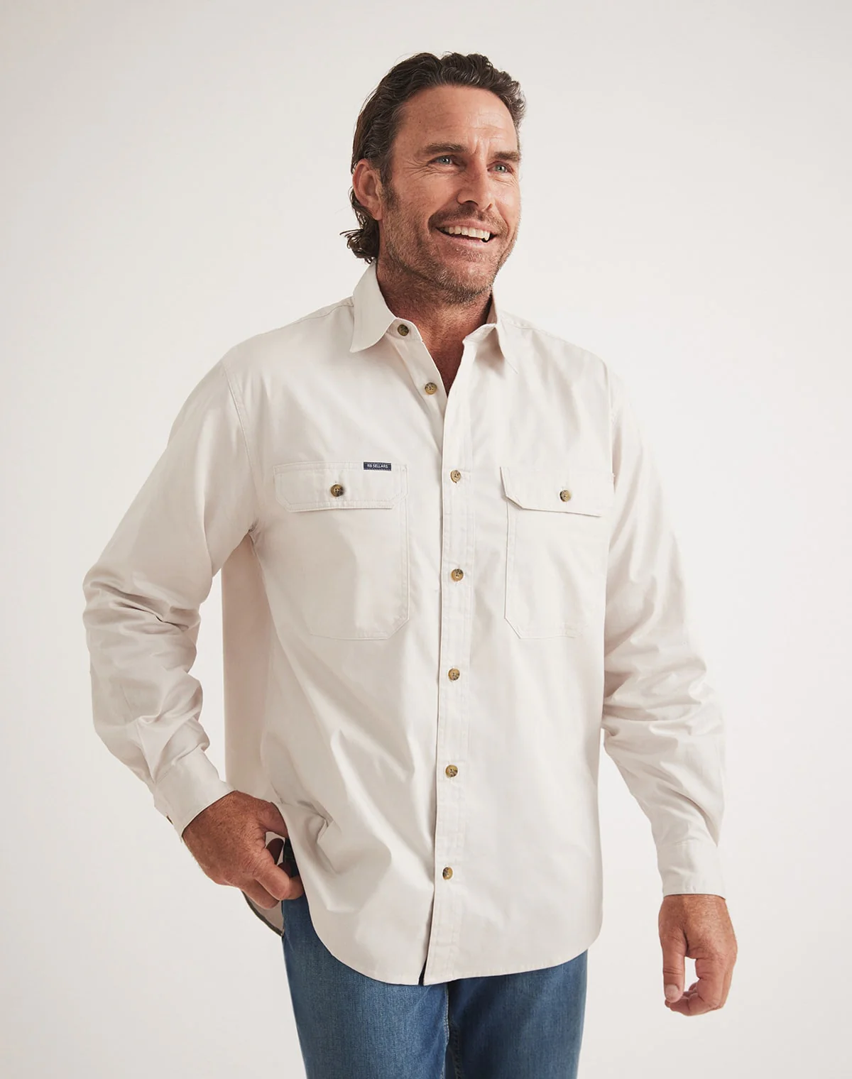 Burton Workshirt - Full Button Long Sleeve Mid Weight