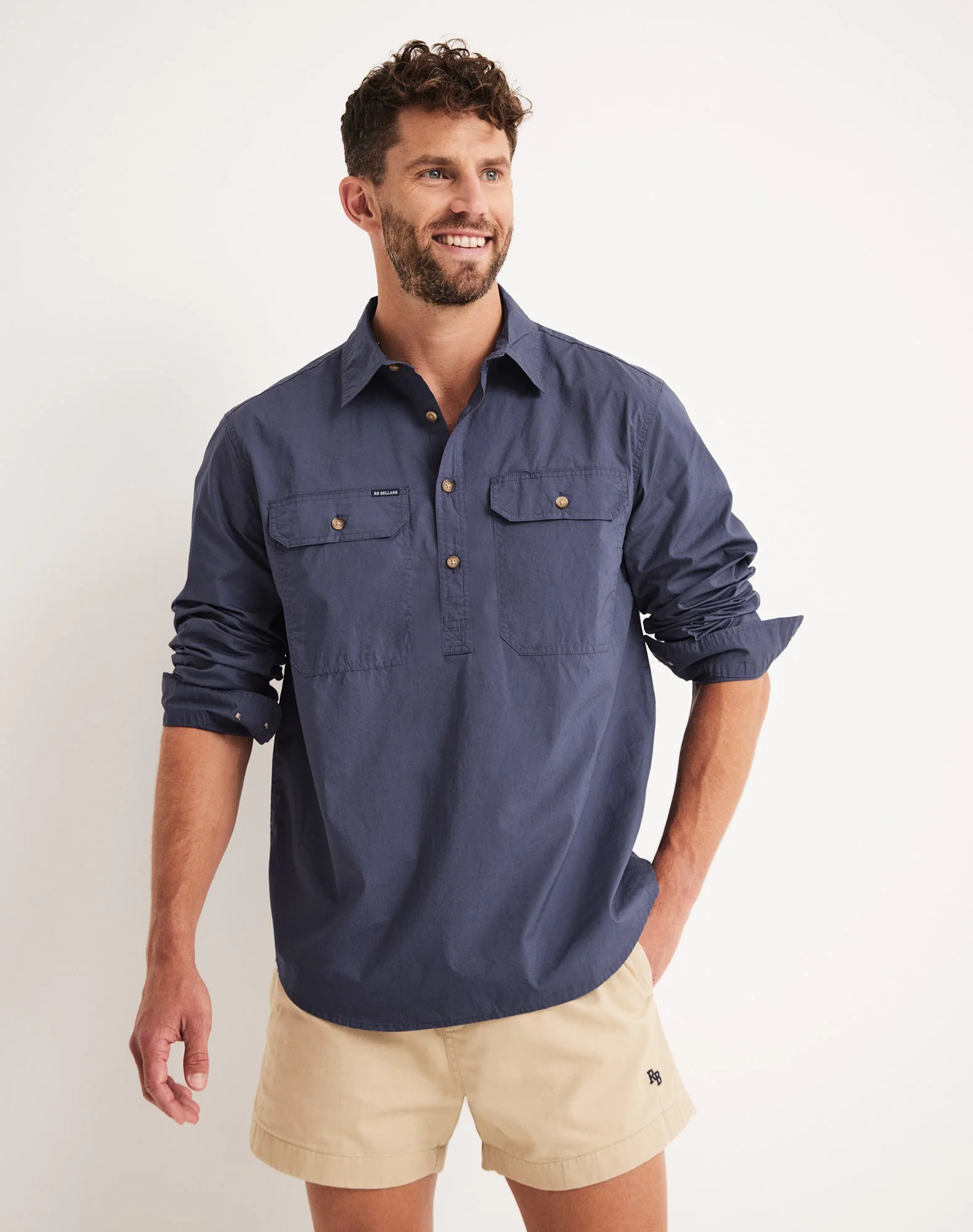 Territory Shirt - Long Sleeve Light Weight - Australian Cotton