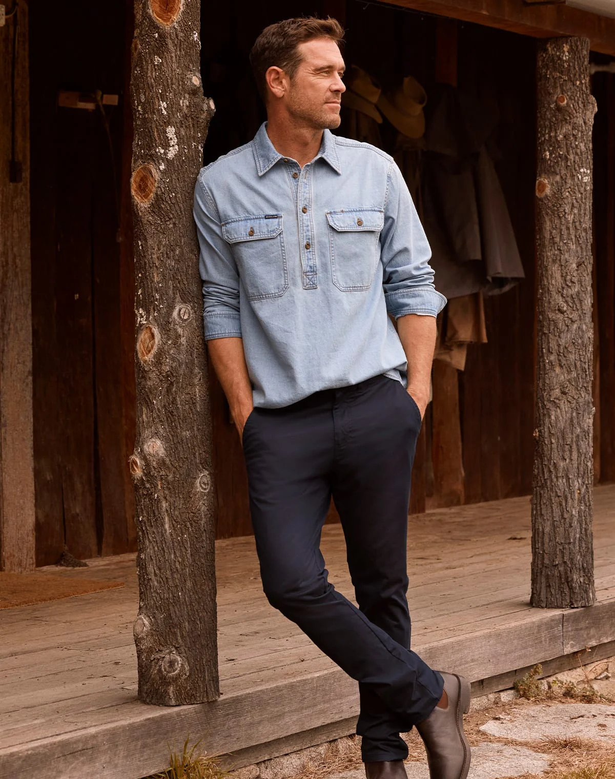 Stockman Slim Fit Chino - 32 Inleg - Ltd