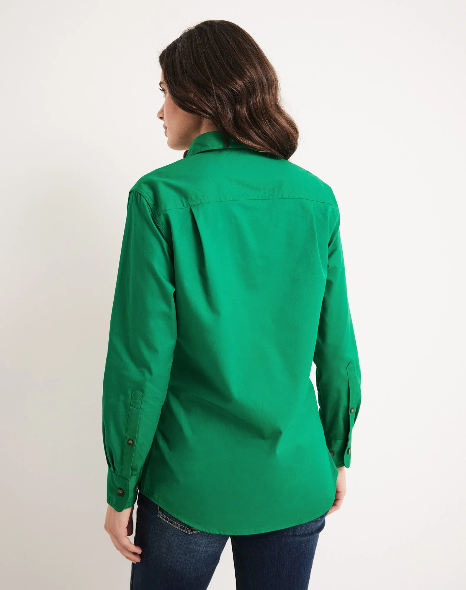 Sandy Workshirt - Full Button Long Sleeve Light Weight - Australian Cotton