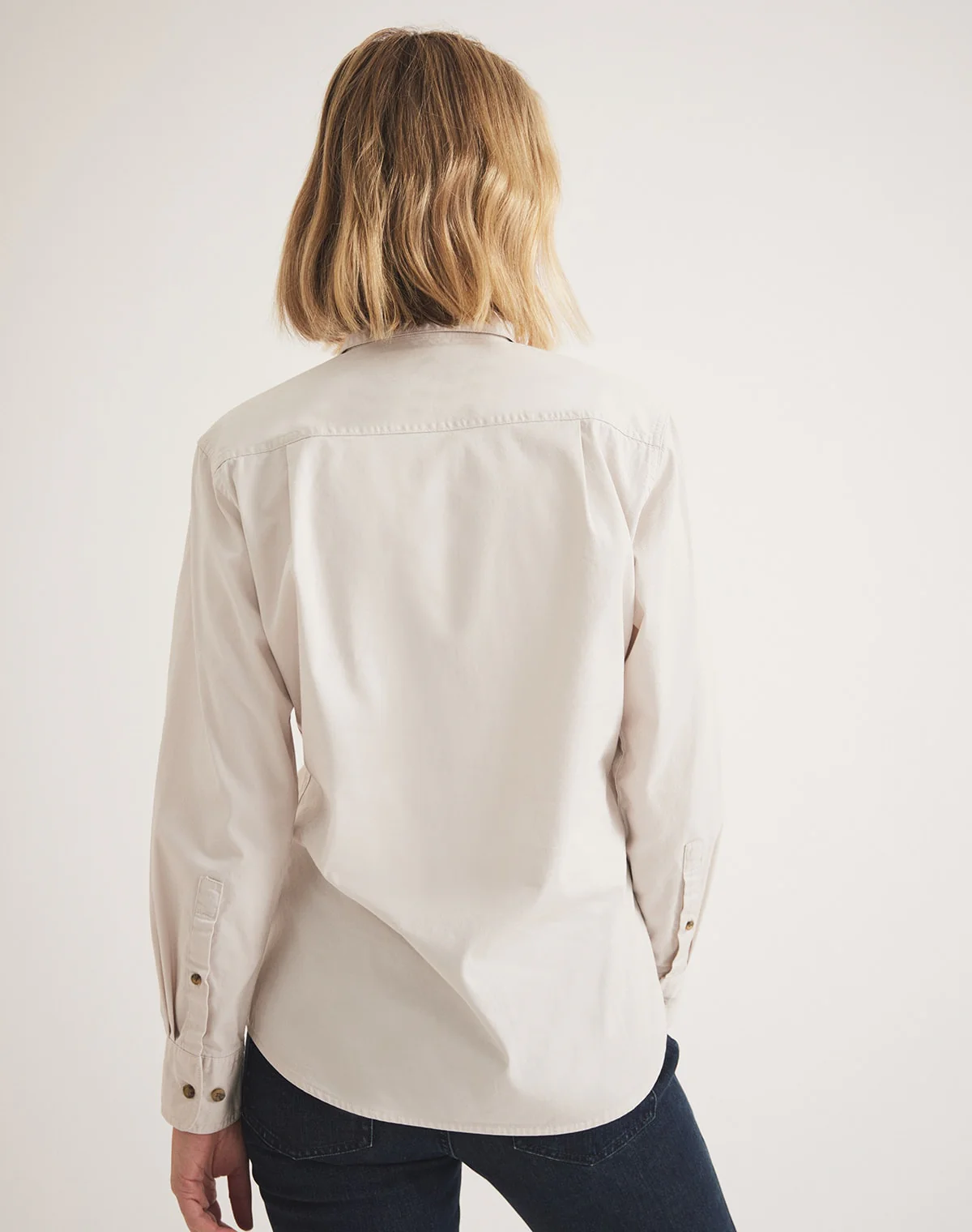 Sandy Workshirt - Half Button Long Sleeve Light Weight