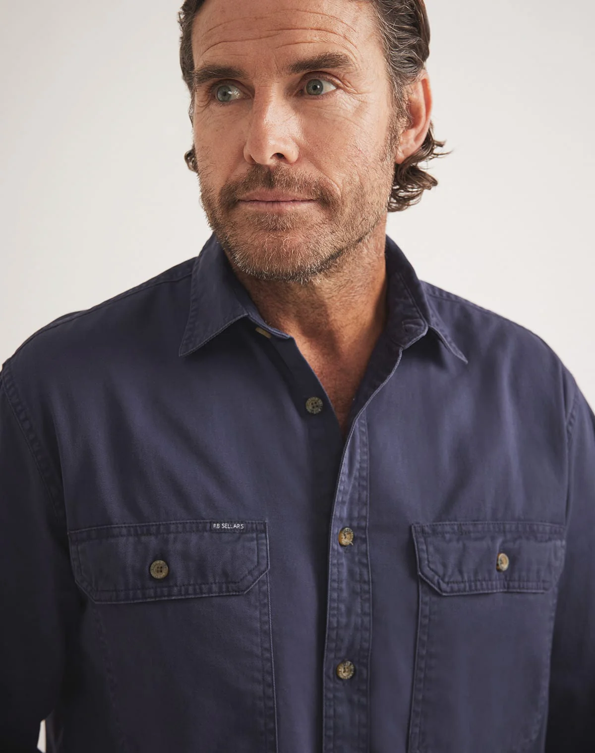 Burton Workshirt - Full Button Long Sleeve Light Weight