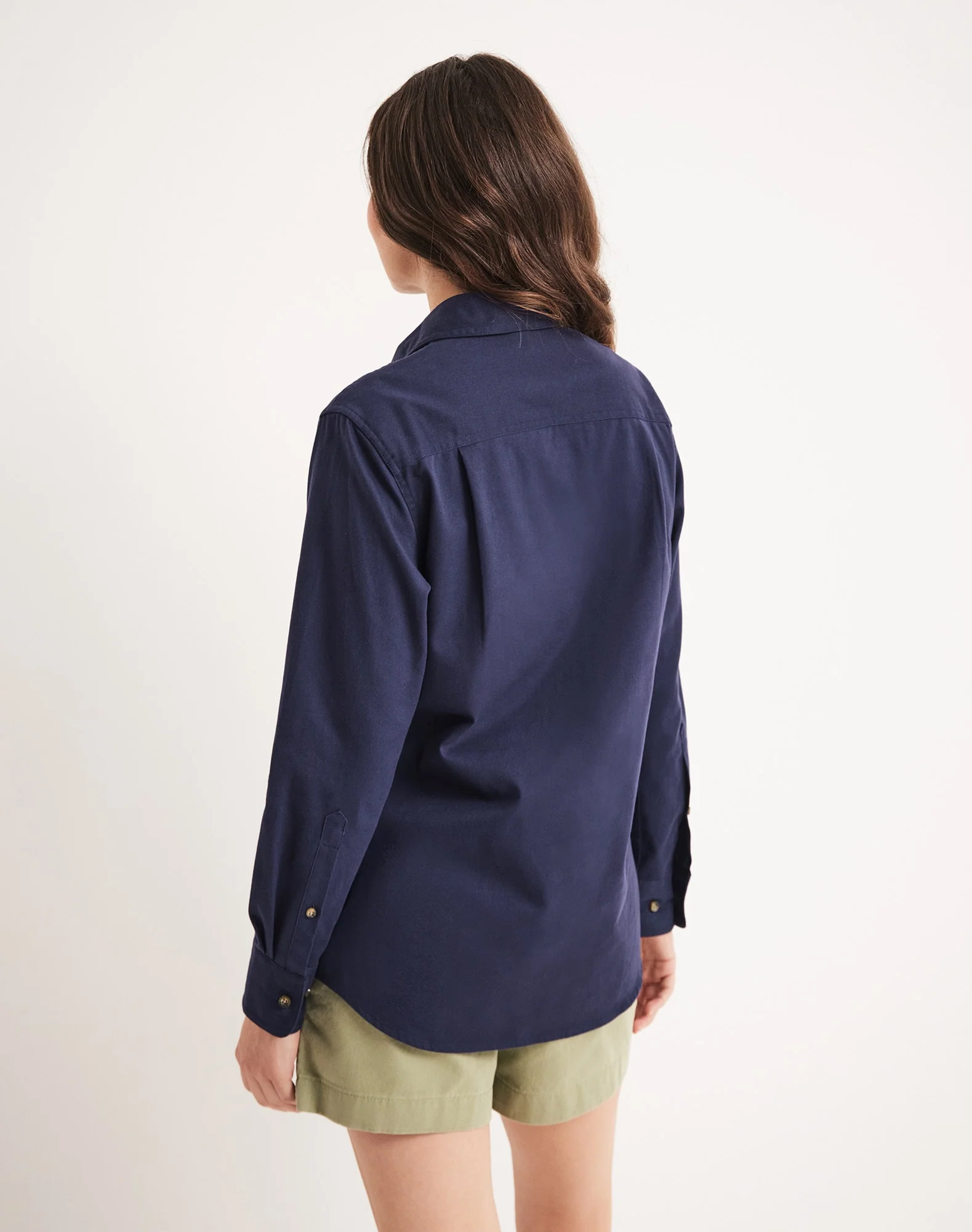 Sandy Workshirt - Half Button Long Sleeve Light Weight - Australian Cotton