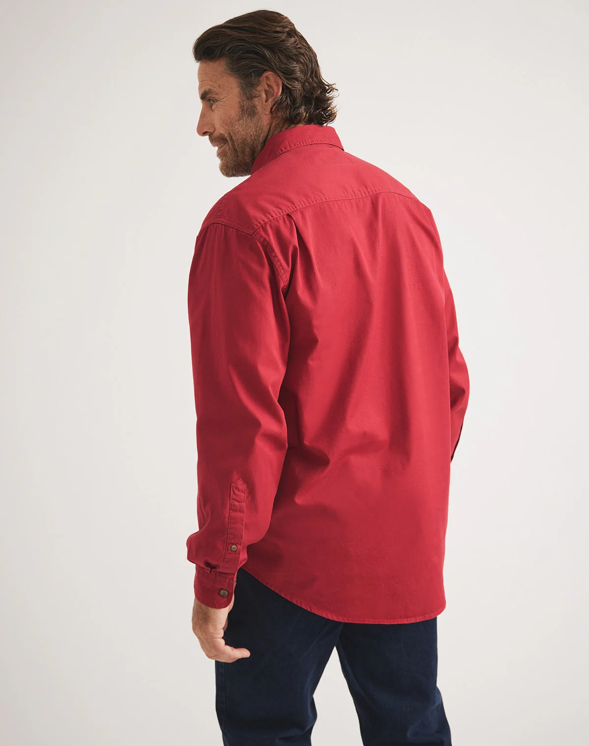 Burton Workshirt - Half Button Long Sleeve Mid Weight
