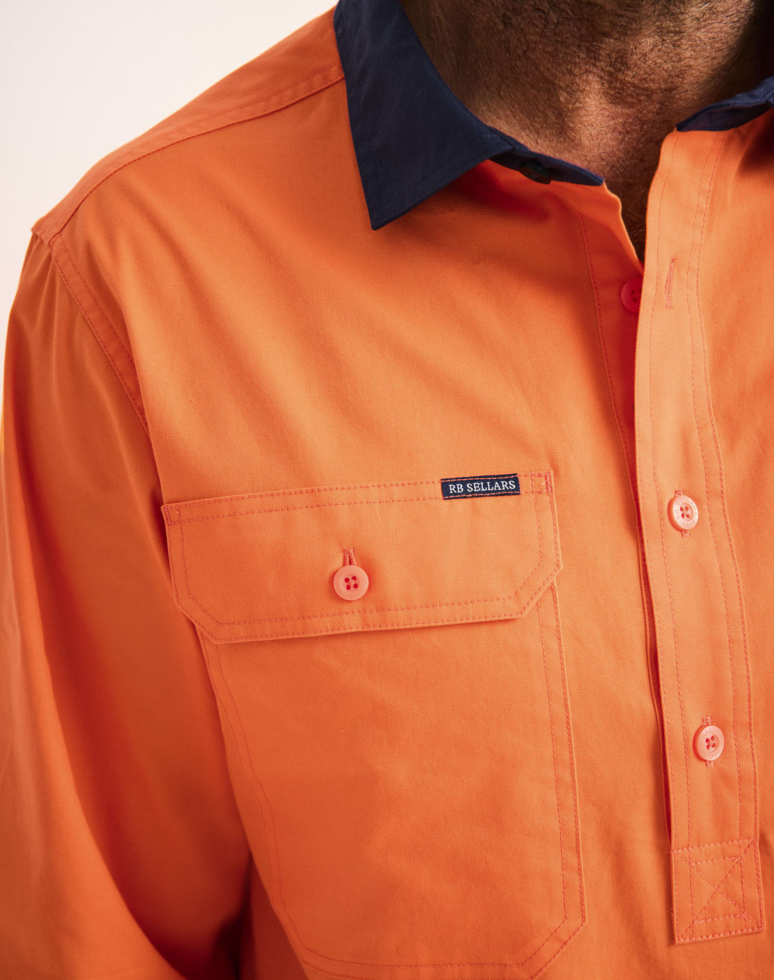 Burton Hi-Vis Long Sleeve Workshirt