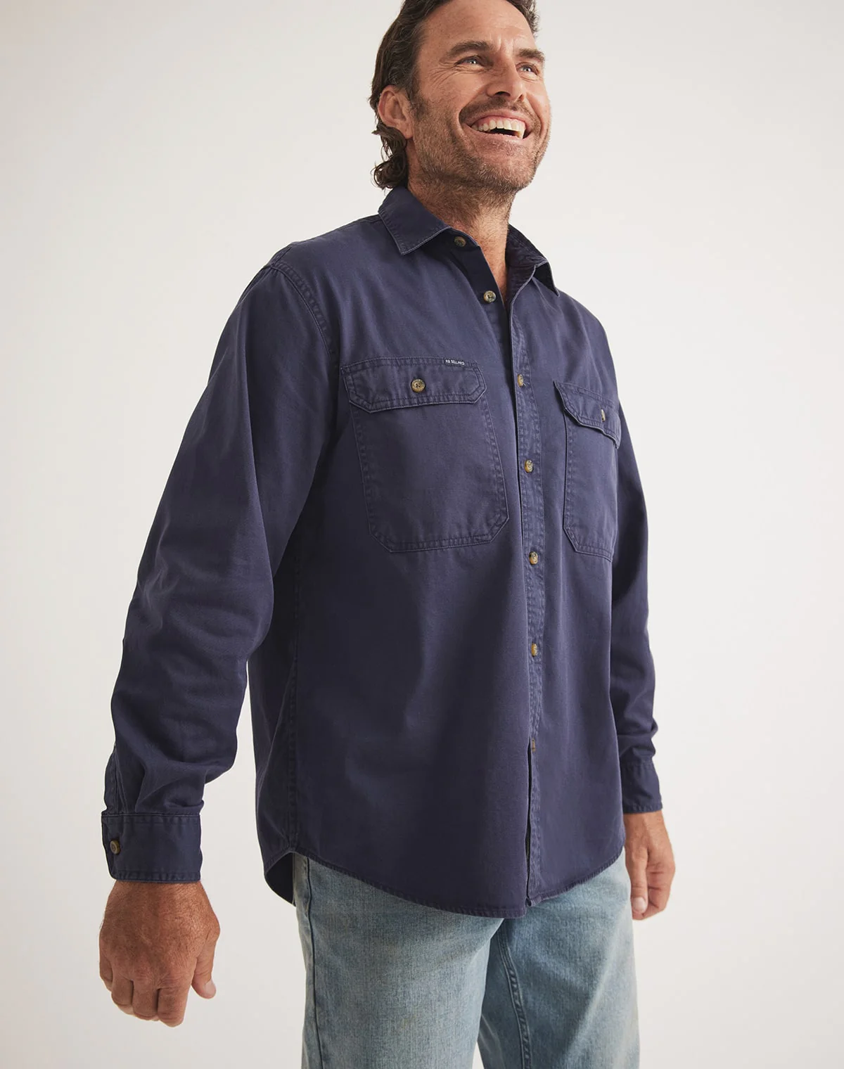 Burton Workshirt - Full Button Long Sleeve Mid Weight