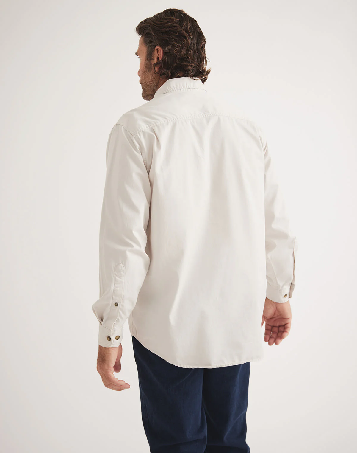 Burton Workshirt - Half Button Long Sleeve Mid Weight