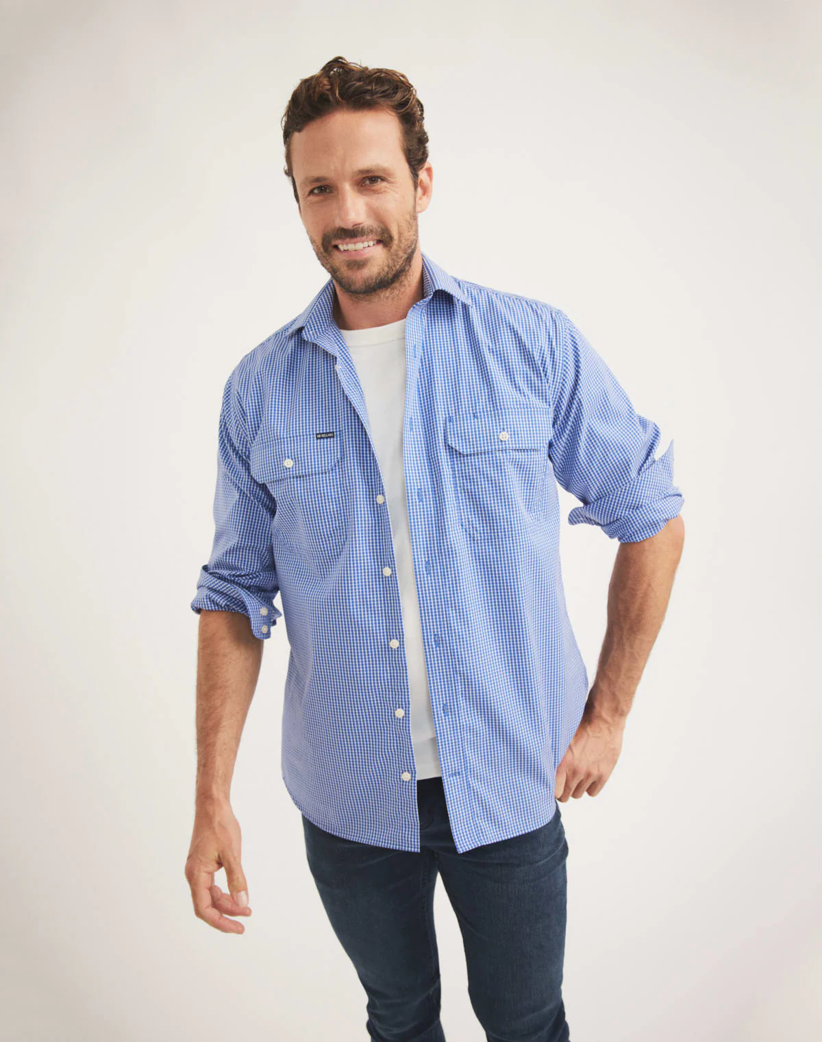 Harvester Long Sleeve Shirt - Thames