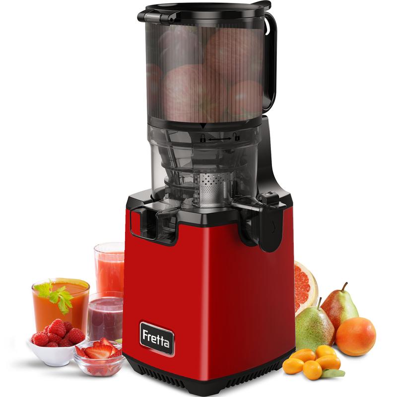 FRETTA Cold Press Juicer with 5.3
