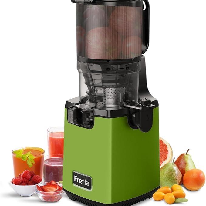FRETTA Cold Press Juicer with 5.3