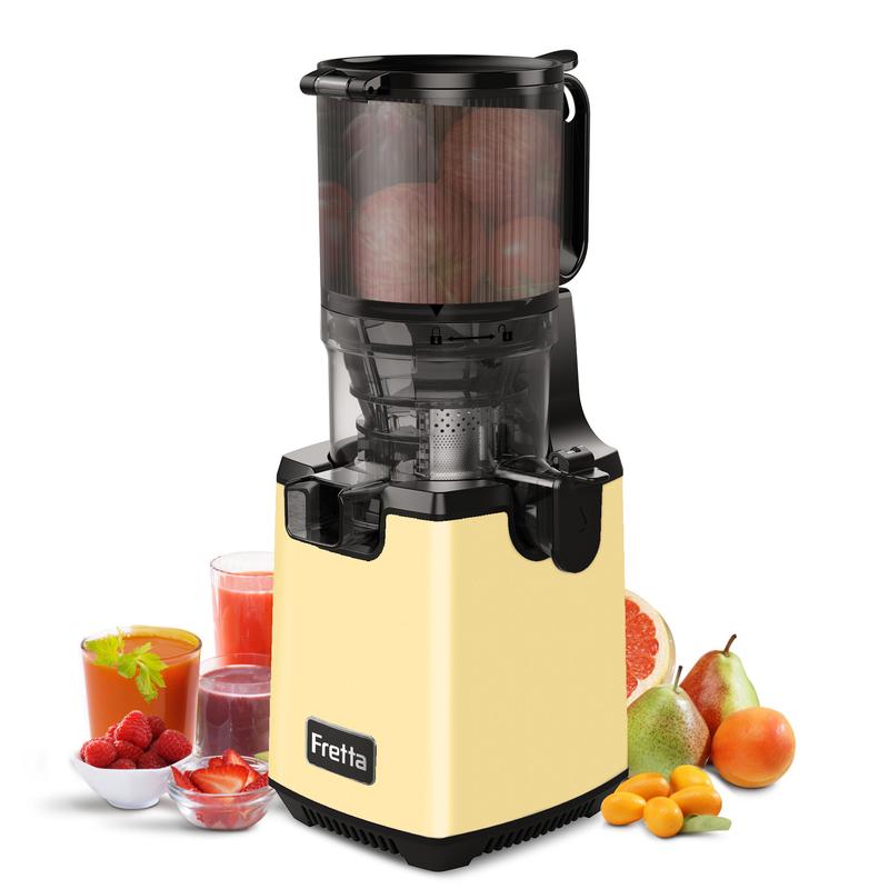 FRETTA Cold Press Juicer with 5.3