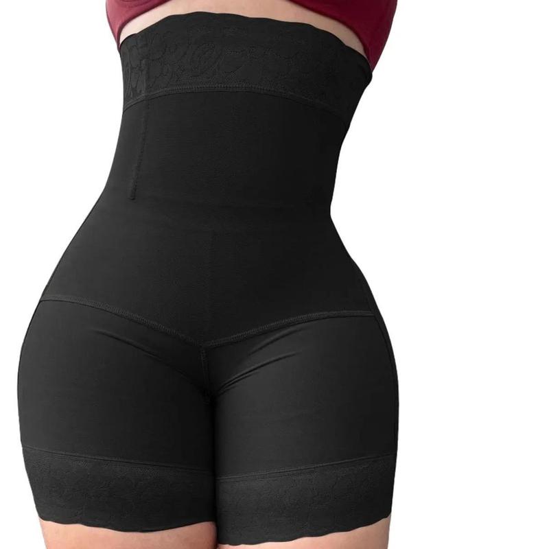 Curvy-faja Butt Lifter Control Panty Underwear High Waisted Shorts Comfortable Shapewear Womenswear Breathable Smooth Zipper
