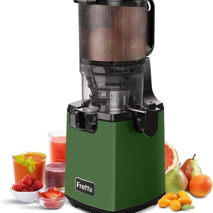 FRETTA Cold Press Juicer with 5.3