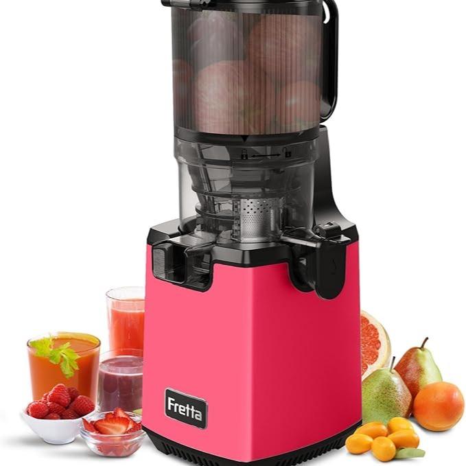 FRETTA Cold Press Juicer with 5.3