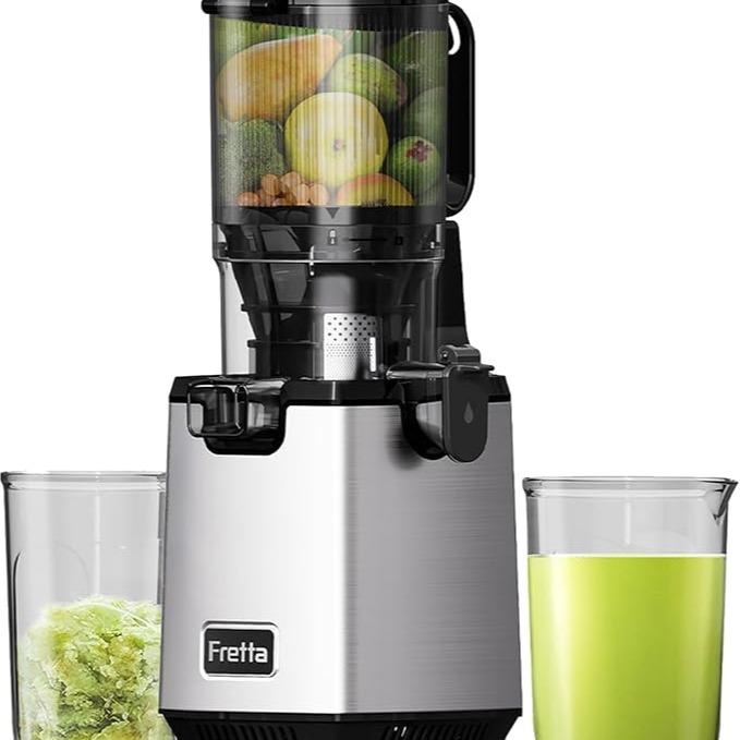 FRETTA Cold Press Juicer with 5.3