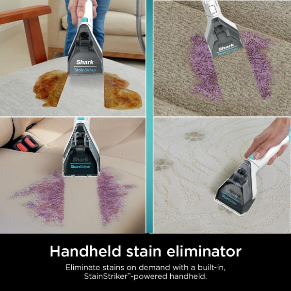 Shark StainStriker Portable Cleaning Machine PX201 - 20X Stain Elimination Power for Home, Pet, Car, Upholstery Cleaning - 3 YEAR LMTD WARRANTY