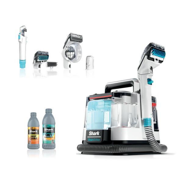 Shark StainStriker Portable Cleaning Machine PX201 - 20X Stain Elimination Power for Home, Pet, Car, Upholstery Cleaning - 3 YEAR LMTD WARRANTY