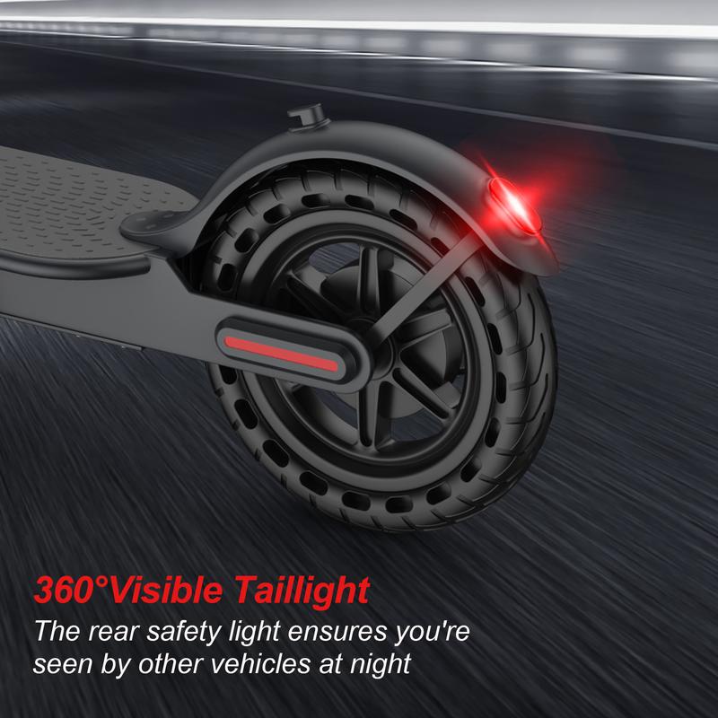 Electric Scooter – 19 MPH Max Speed, with Seat and Luggage Box, 8.5