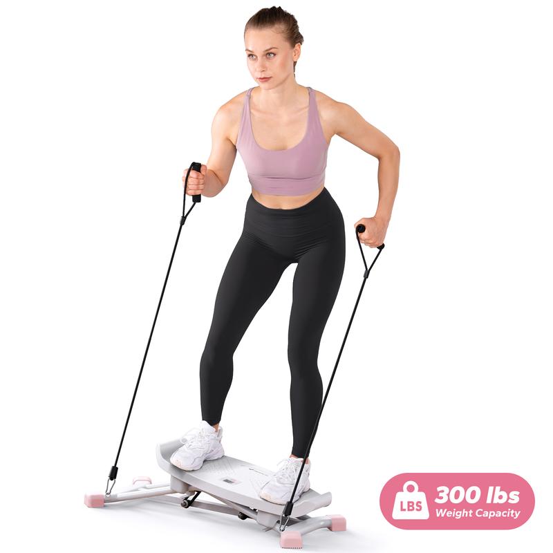 MERACH Balancing Machine, Leg Exercise Low Impact Plyometric Training Fun Cardio Trainer Full Body Aerobic Exercise Equipment