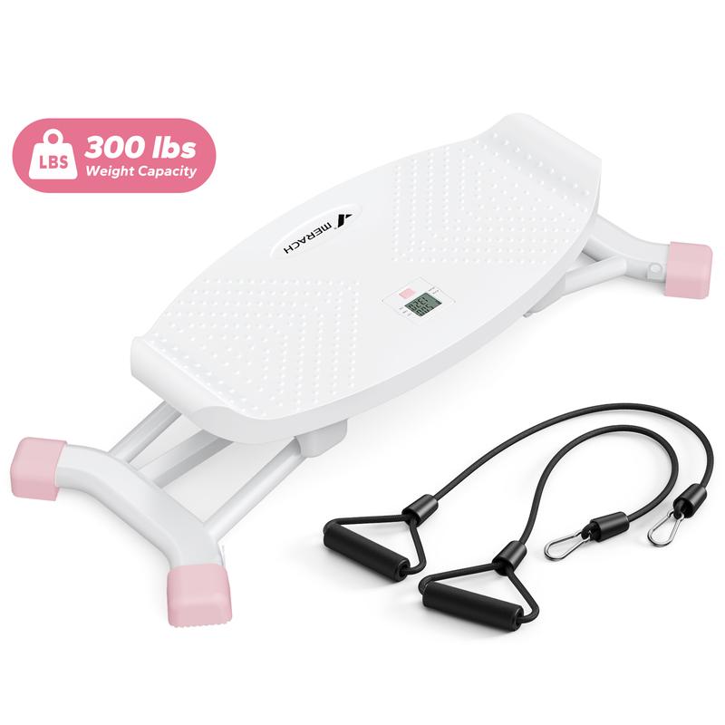 MERACH Balancing Machine, Leg Exercise Low Impact Plyometric Training Fun Cardio Trainer Full Body Aerobic Exercise Equipment