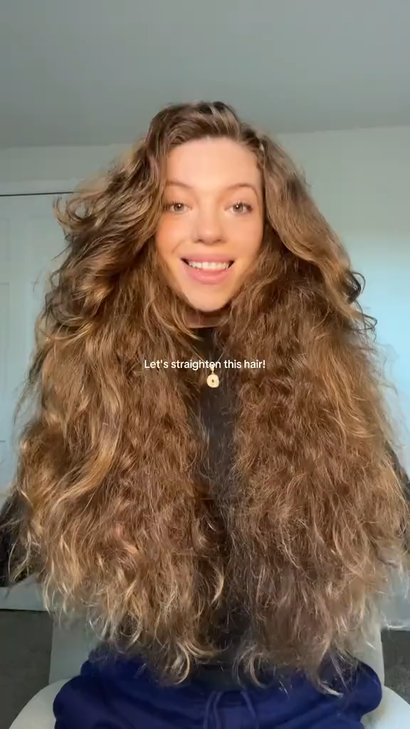 Wavytalk Steamline Pro Steam Hair Straightener Brush Hair Straightening Comb with Scrunchie and Glove