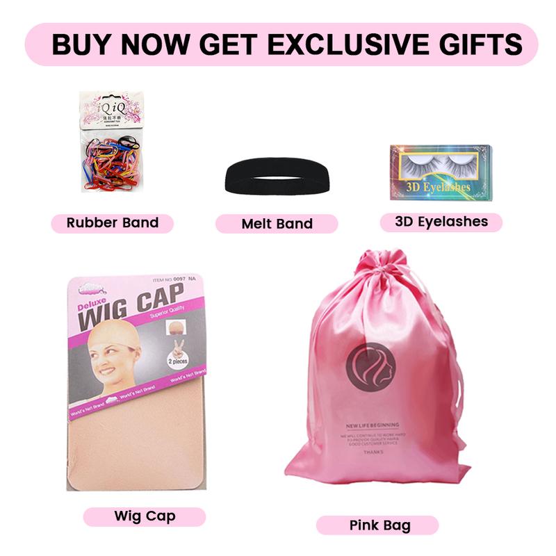 Cute Bein 613 Blonde 13x6 HD Lace Frontal Wig Pre Plucked 13x4 Straight Lace Front Human Hair Wigs For Women Can Be Dyed & Restyle