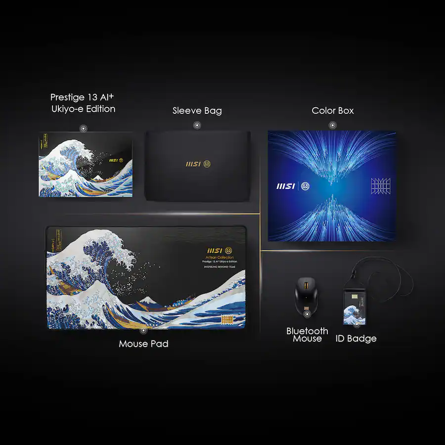 MSI - Prestige 13”AI+ - Ukiyoe Edition 13.3
