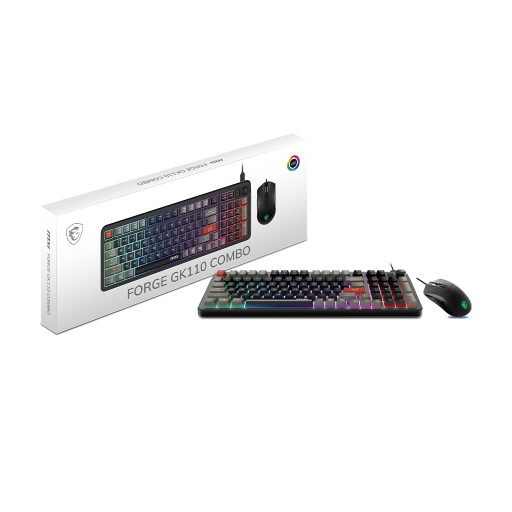 FORGE GK110 COMBO US Gaming Keyboard