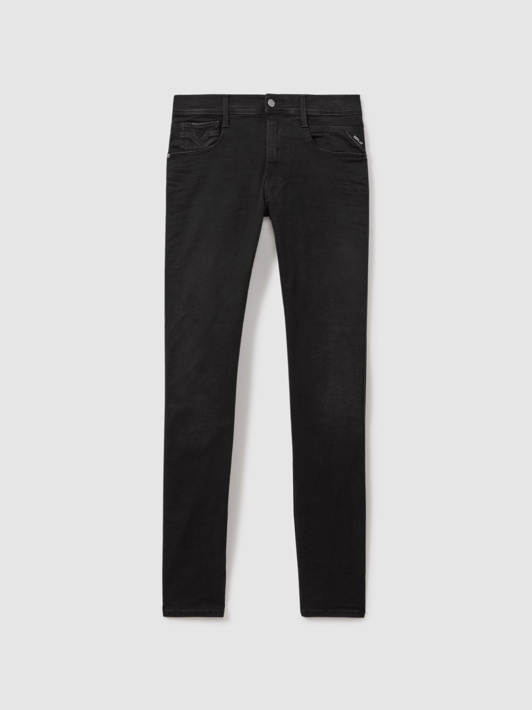 Replay Slim Fit Jeans in Black