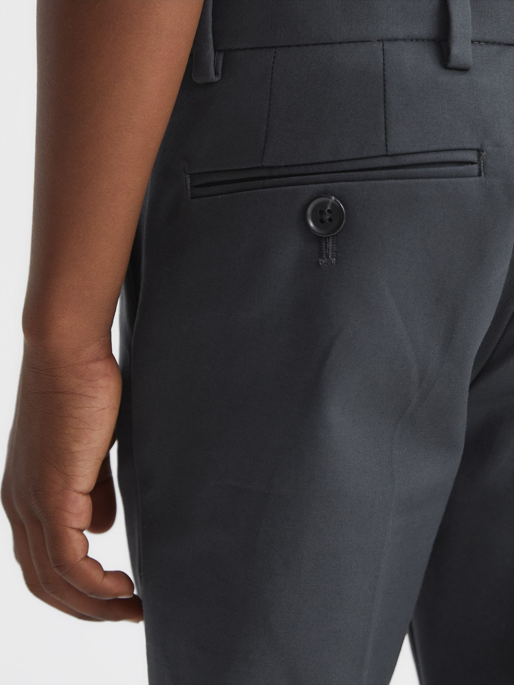 3-9 yrs Slim Fit Chinos in Steel Blue