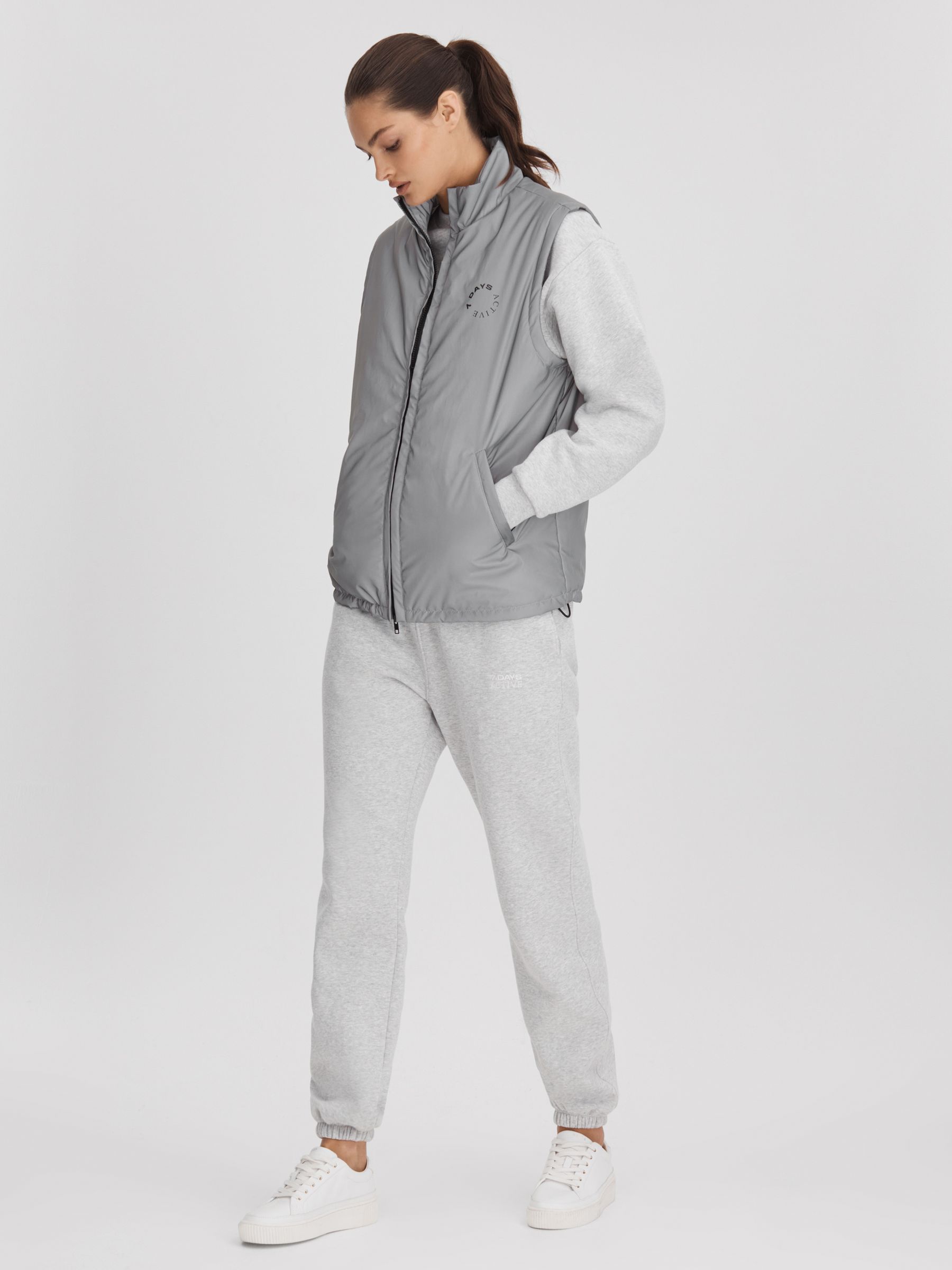 7 Days Active Reflective Padded Vest in Reflective