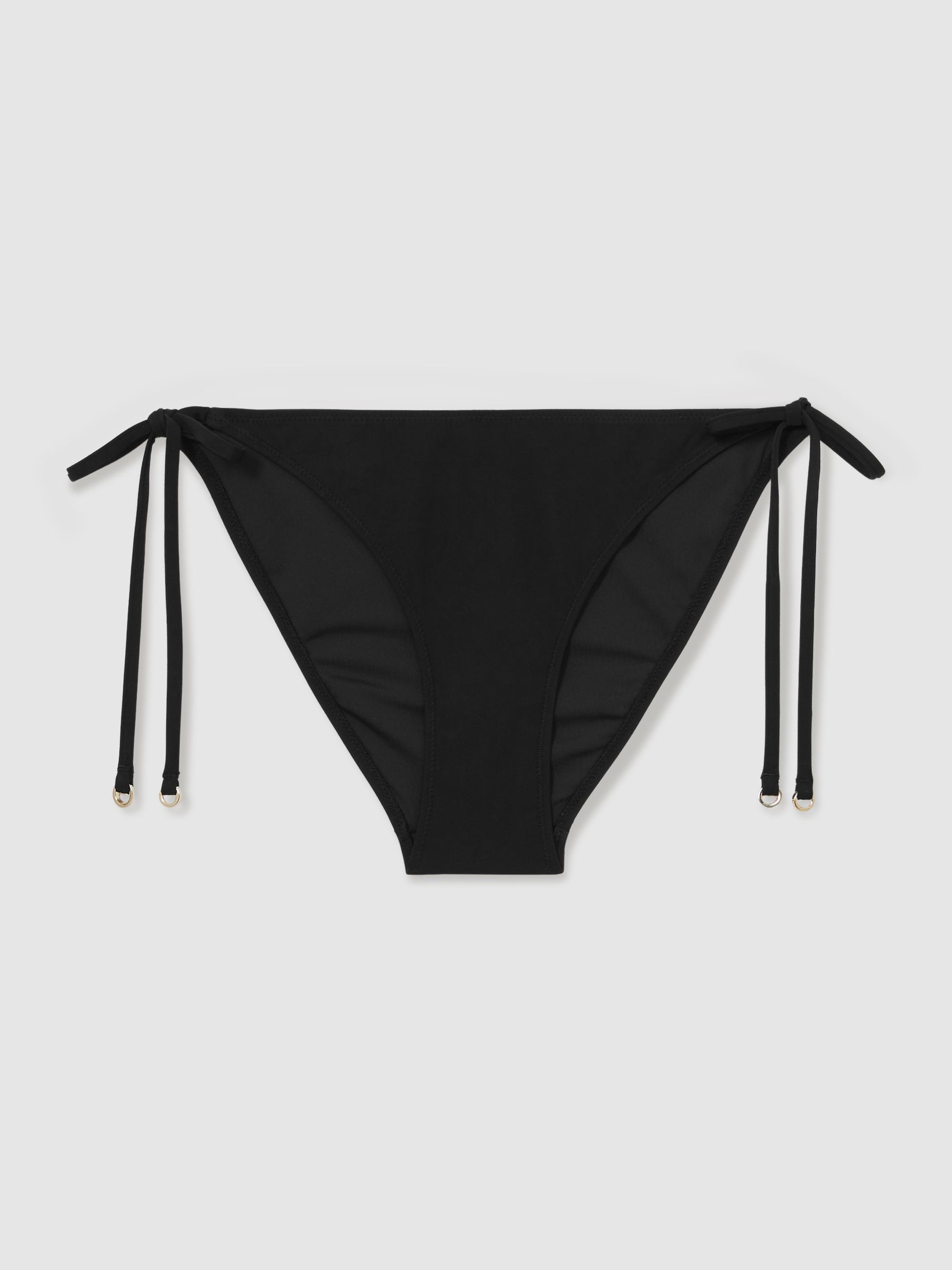 McLaren F1 Team Side-Tie Bikini Bottoms in Black