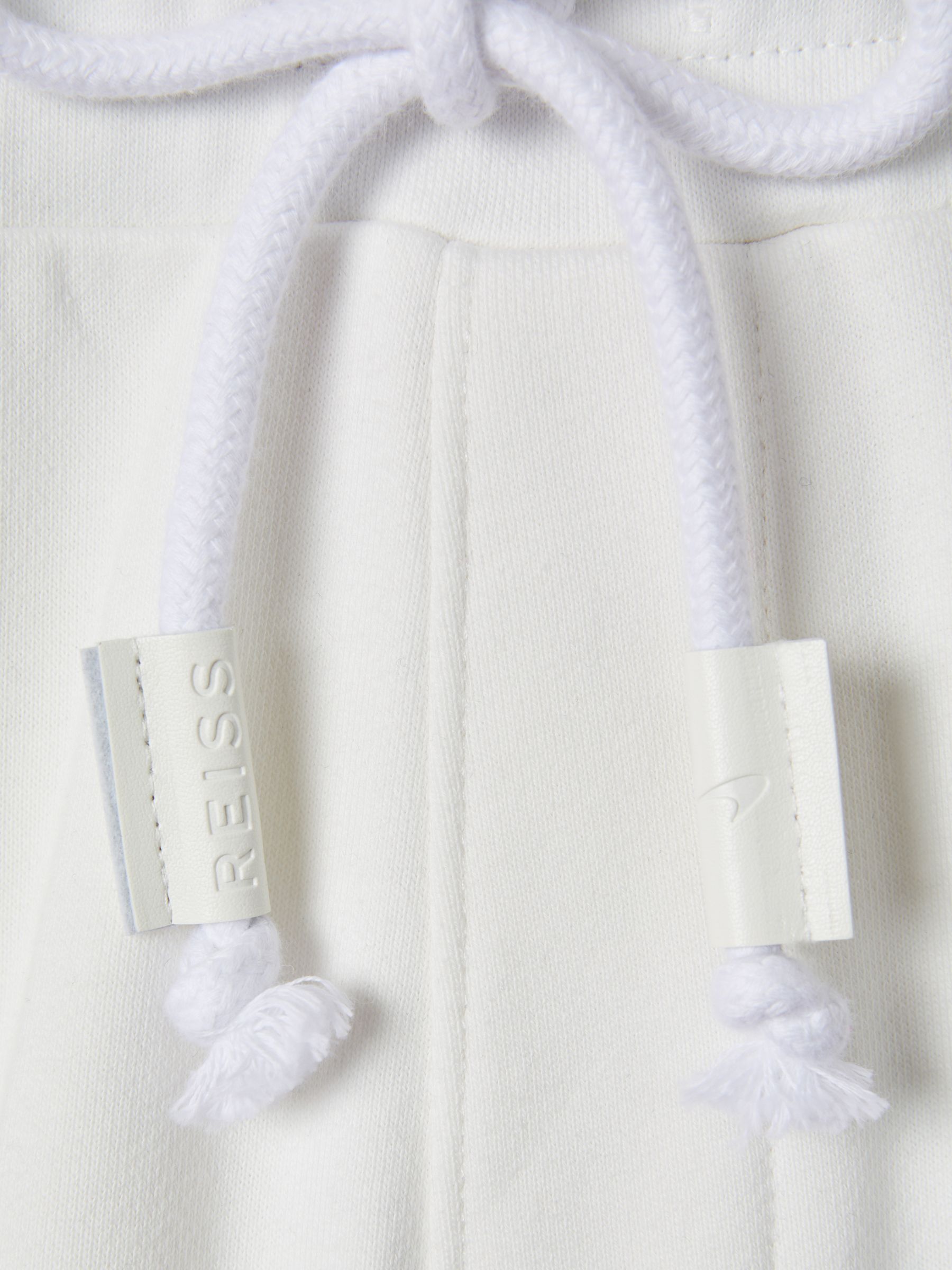 Drawstring Joggers in White