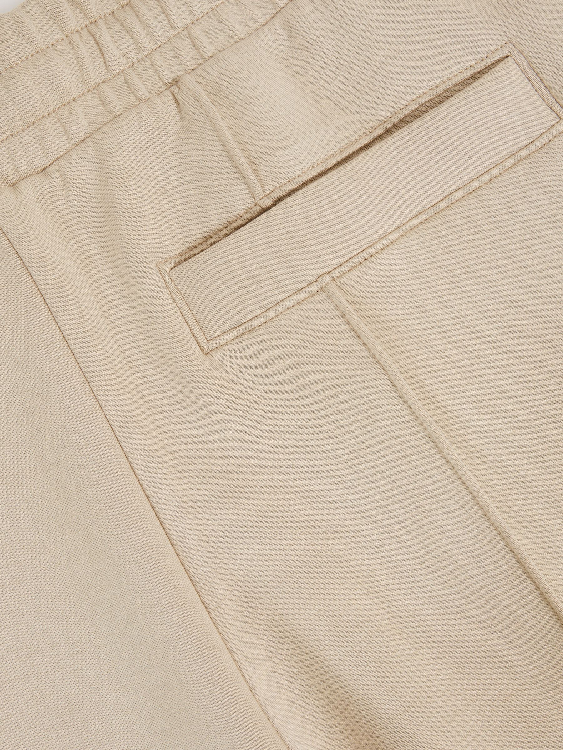 Interlock Pintuck Drawstring Joggers in Sage Green