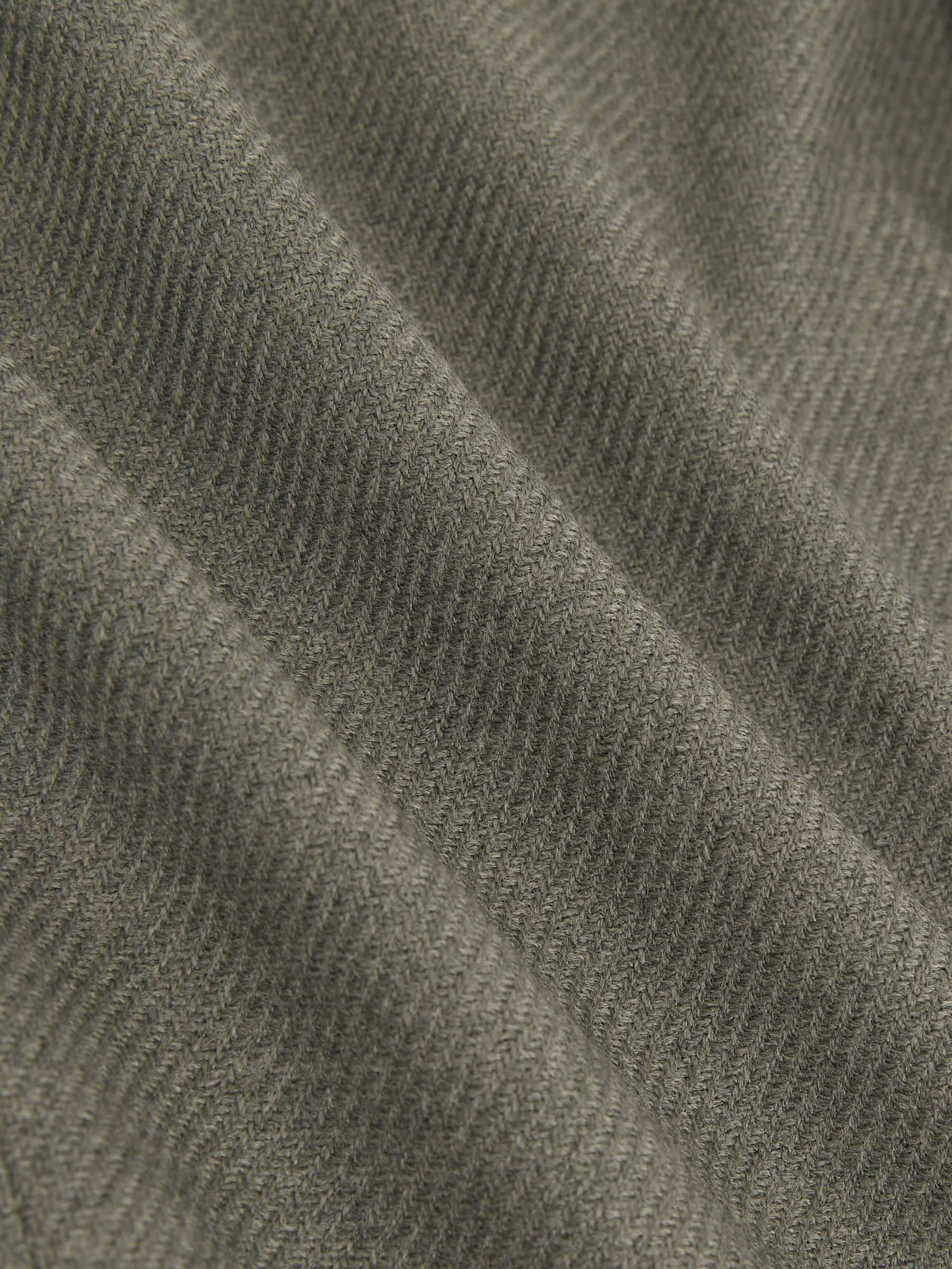 Wool-Blend Single-Breasted Blazer Slim-Fit in Sage Green