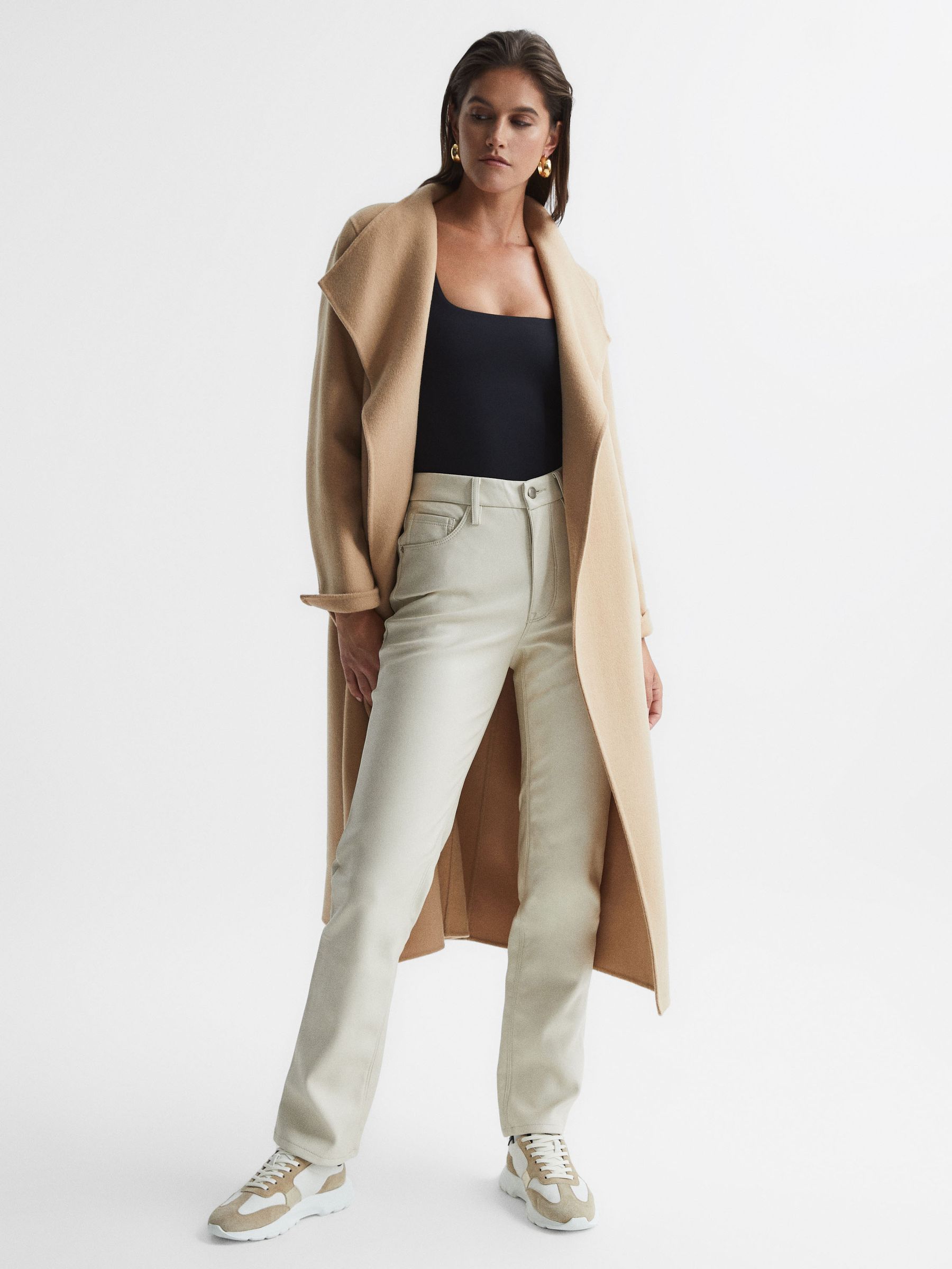 Good American Square Neck Bodies in Black