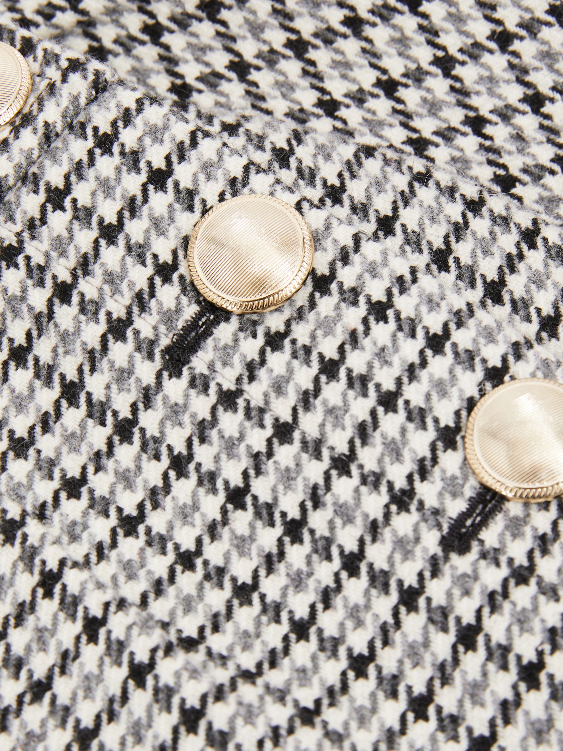 9-13 yrs Checked Suit Shorts in Black